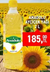 TARIM KREDİ ANADOLU AYÇİÇEK YAĞI 2 L fiyat ve kampanya bilgisi